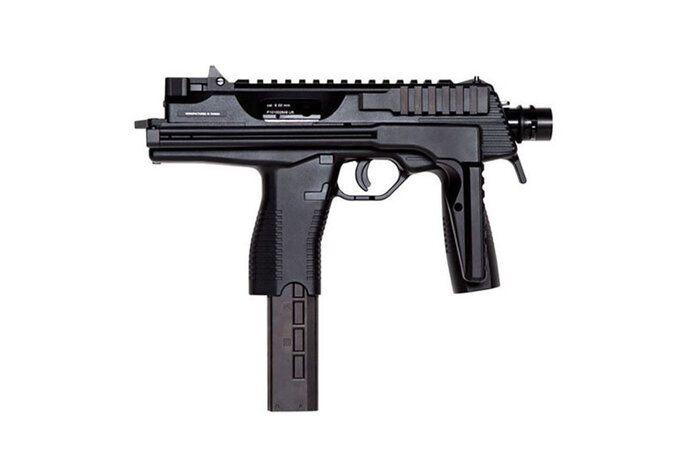 KWA KMP9 NS2 Gas Blowback Submachinegun SMG - Low Power Version - Black