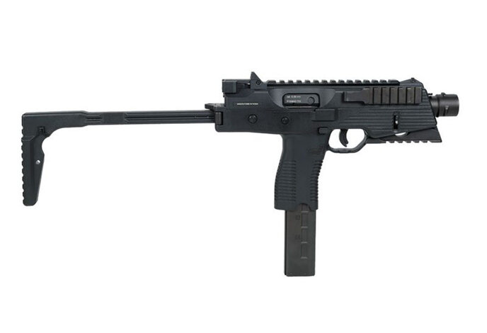 KWA KMP9R NS2 Gas Blowback Submachinegun SMG - Low Power Version - Black