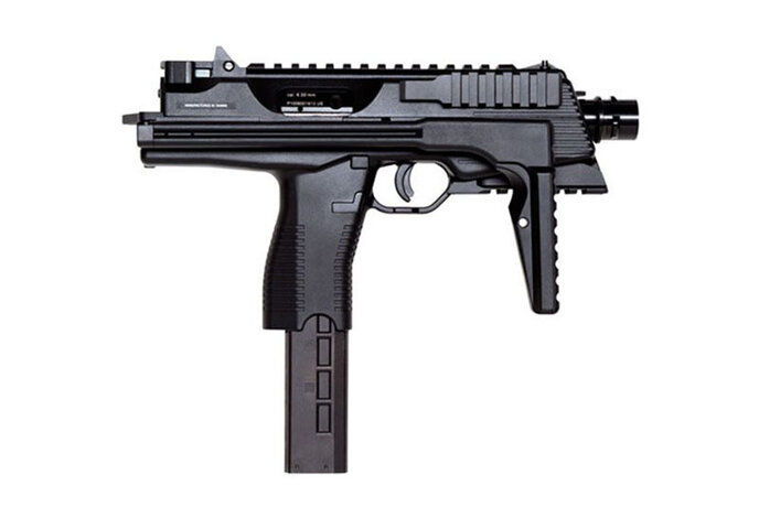 KWA KMP9R NS2 Gas Blowback Submachinegun SMG - Low Power Version - Black
