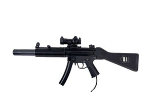 Airsoft Extreme AEX Custom Beach Stormer MP5 SD6 HPA, Black