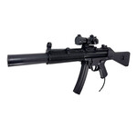 Airsoft Extreme AEX Custom Beach Stormer MP5 SD6 HPA, Black