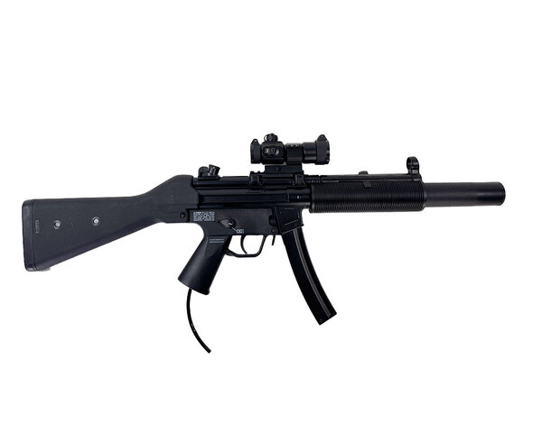 Airsoft Extreme AEX Custom Beach Stormer MP5 SD6 HPA, Black