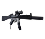 Airsoft Extreme AEX Custom Beach Stormer MP5 SD6 HPA, Black