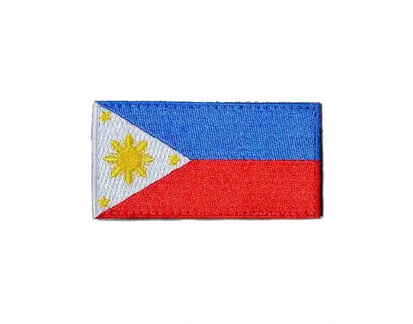 Airsoft Extreme Philippines Flag Embroidered Morale Patch