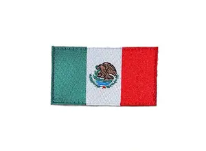 Airsoft Extreme Mexico Flag Embroidered Morale Patch