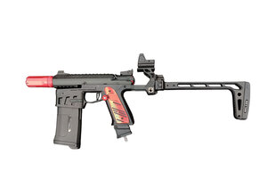 Airsoft Extreme AEX Custom The Jam ASG AAP-01 Gas Blowback Pistol, Black/Red
