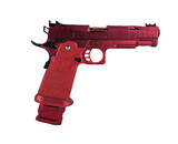 AEX Custom Player Number One Tokyo Marui Hi Capa 5.1 Gas Blowback Pistol, RED