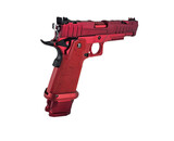 AEX Custom Player Number One Tokyo Marui Hi Capa 5.1 Gas Blowback Pistol, RED
