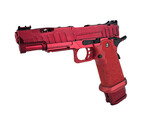 AEX Custom Player Number One Tokyo Marui Hi Capa 5.1 Gas Blowback Pistol, RED