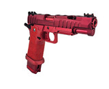 AEX Custom Player Number One Tokyo Marui Hi Capa 5.1 Gas Blowback Pistol, RED