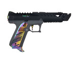 Airsoft Extreme AEX Custom ABALONE SHELL - Action Army AAP-01 Gas Blowback Gun, Black / Gray / Rainbow
