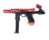 AEX Custom THE JOLLIBEE - Action Army AAP-01 Gas Blowback Gun, Red / Gold / Black