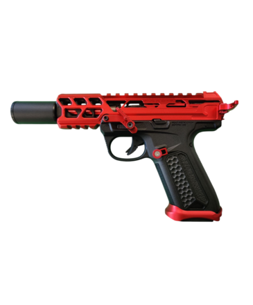 AEX Custom Red Devil ASG AAP-01 Gas Blowback Pistol Black/Red