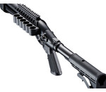 Golden Eagle Golden Eagle Gas Airsoft Shotgun w/ Optic Rail & M4 Crane Stock - Black