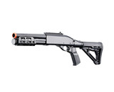 Golden Eagle gas shotgun shorty MLOK w/optic rail and M4 stock, 3/6 shot, black