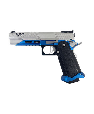 Airsoft Extreme AEX Custom Killa Frost - Tokyo Marui Hi Capa 5.1 Blue / Silver