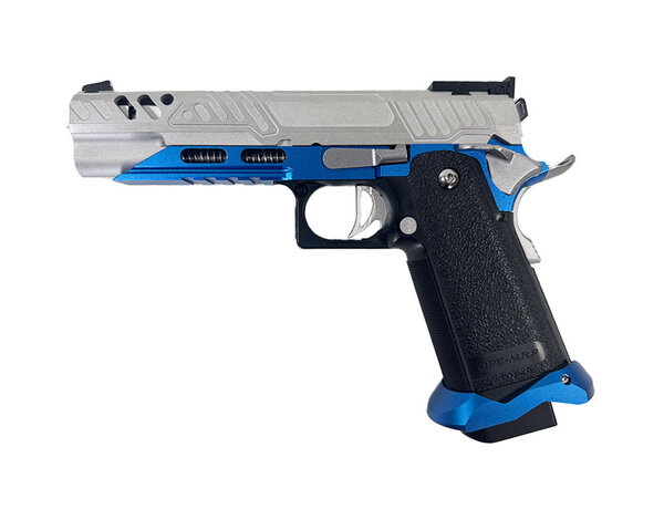Airsoft Extreme AEX Custom Killa Frost - Tokyo Marui Hi Capa 5.1 Blue / Silver