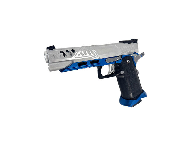 Airsoft Extreme AEX Custom Killa Frost - Tokyo Marui Hi Capa 5.1 Blue / Silver