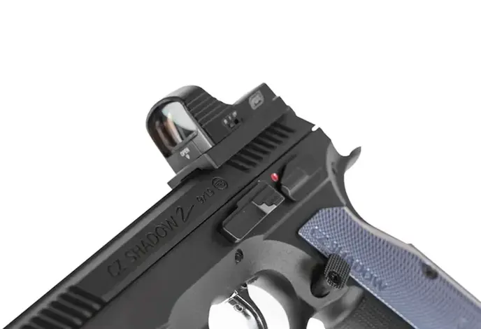 ASG Red Dot Plate for CZ Shadow 2 GBB Pistols, RMR Compatible Optic Mount