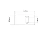 ASG Red Dot Plate for CZ Shadow 2 GBB Pistols, RMR Compatible Optic Mount