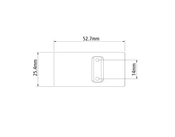 ASG ASG Red Dot Plate for CZ Shadow 2 GBB Pistols, RMR Compatible Optic Mount