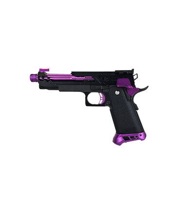 Tokyo Marui AEX Custom EXILED ANGEL- Tokyo Marui Hi Capa 5.1 Gas Blowback Pistol,  Black / Purple