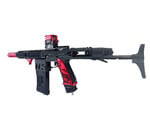 Airsoft Extreme AEX Custom RED GUARDIAN- Action Army AAP-01 HPA Gun, Red / Black