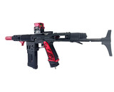 AEX Custom RED GUARDIAN- Action Army AAP-01 HPA Gun, Red / Black