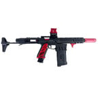 Airsoft Extreme AEX Custom RED GUARDIAN- Action Army AAP-01 HPA Gun, Red / Black