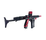 Airsoft Extreme AEX Custom RED GUARDIAN- Action Army AAP-01 HPA Gun, Red / Black