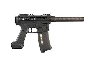 Heretic Labs Heretic Labs Article II MTW Spec HPA Speedsoft Rifle, 8" Barrel, Midnight Black