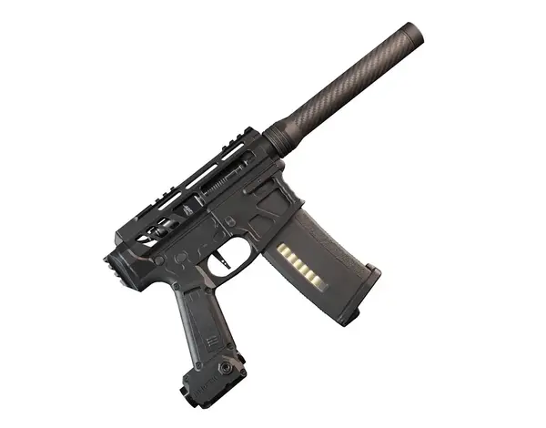 Heretic Labs Heretic Labs Article II MTW Spec HPA Speedsoft Rifle, 8" Barrel, Midnight Black
