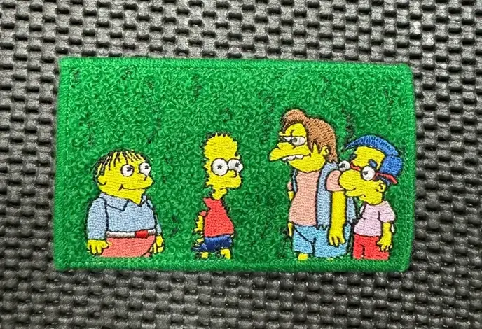 Tactical Outfitters Bart In The Bushes Morale Patch