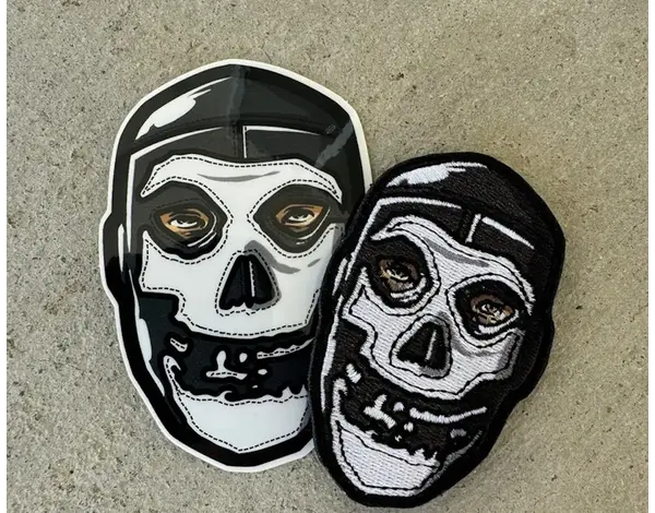 Tactical Outfitters Tactical Outfitters Sneakreaper Industries El Misfit Lucha Mask Morale Patch & Sticker Set