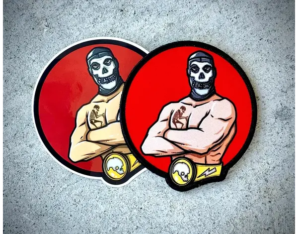 Tactical Outfitters Tactical Outfitters Sneakreaper Industries EL MISFIT Morale Patch & Sticker Set