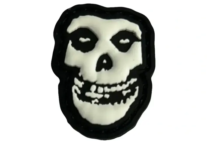 Tactical Outfitters Crimson Ghost GITD PVC Cat Eye Morale Patch