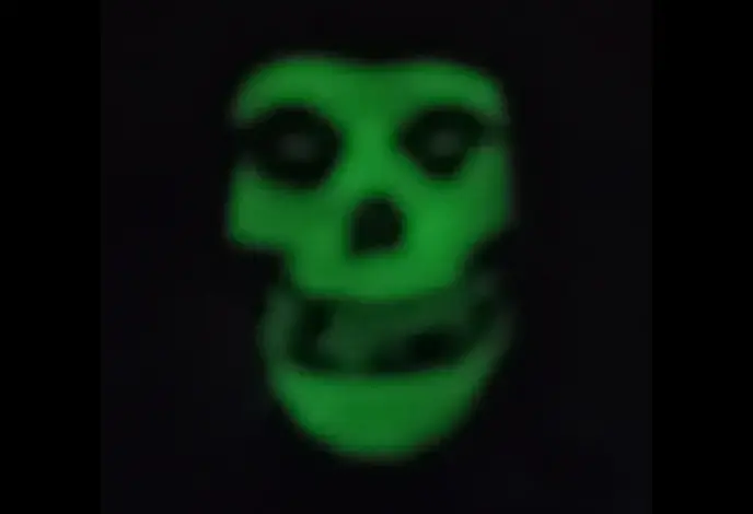 Tactical Outfitters Crimson Ghost GITD PVC Cat Eye Morale Patch