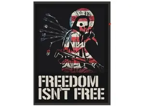 Tactical Outfitters Tactical Outfitters Sneakreaper Industries 7 Arrow Reaper Americano Morale Patch & Sticker Set