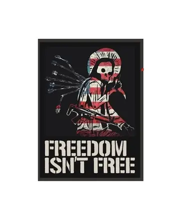 Tactical Outfitters Tactical Outfitters Sneakreaper Industries 7 Arrow Reaper Americano Morale Patch & Sticker Set