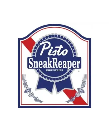 Tactical Outfitters Tactical Outfitters Sneakreaper Industries Pisto Blue Ribbon Morale Patch & Sticker Set