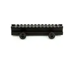 XTS XTS MT 1012 1″ Riser Mount – 14 Slot See-Through Weaver Rail, 5.7″ Length