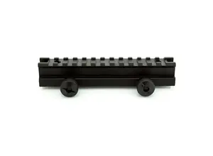 XTS XTS MT 1012 1″ Riser Mount – 14 Slot See-Through Weaver Rail, 5.7″ Length