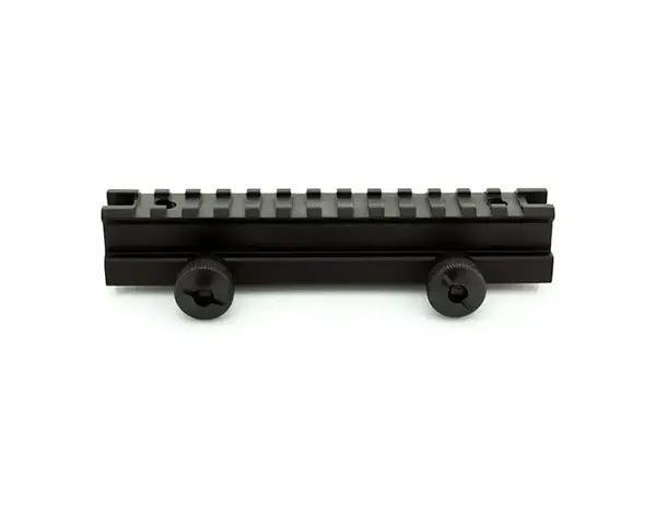 XTS XTS MT 1012 1″ Riser Mount – 14 Slot See-Through Weaver Rail, 5.7″ Length