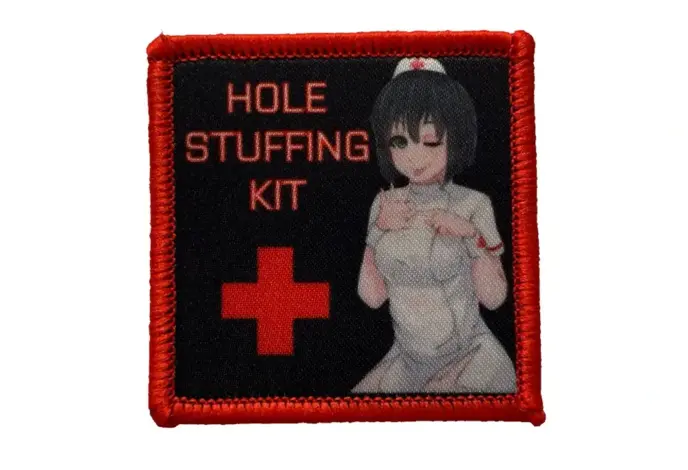 Weapons Grade Waifus Hole Stuffing Kit Morale Patch