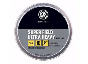 RWS RWS Superfield .177 Cal Heavy Domed Pellets, 500 ct