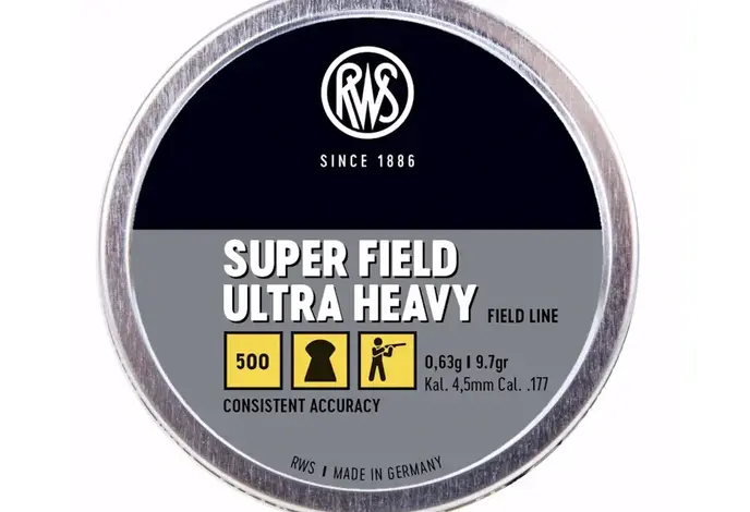 RWS Superfield .177 Cal Heavy Domed Pellets, 500 ct