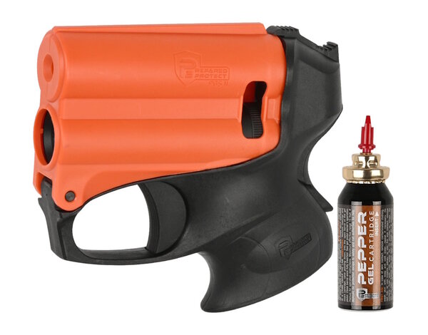 Umarex Umarex P2P PGS II Pepper Gel Launcher with Light, Orange / Black