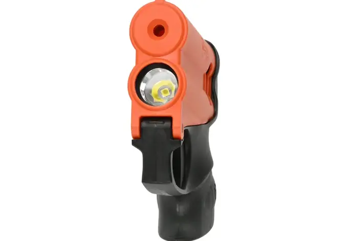 Umarex P2P PGS II Pepper Gel Launcher with Light, Orange / Black