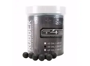 Umarex Umarex T4E Rubber Balls .50 Cal, Black, 250 ct