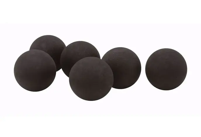 Umarex T4E Rubber Balls .68 Cal, Black, 100 ct
